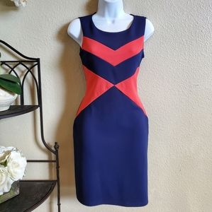 Navy blue dress